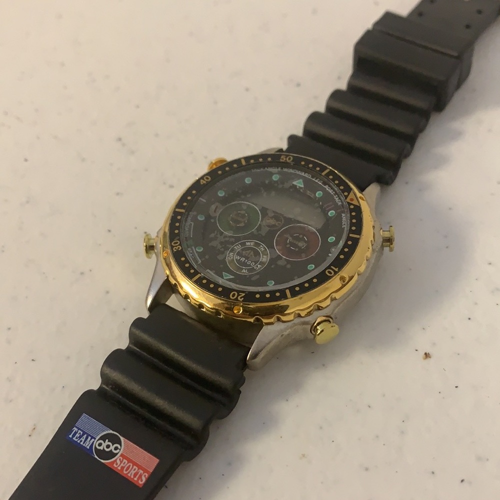Vintage NOS 80’s 90’s ABC Team Sports Watch